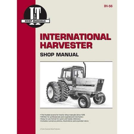 Aftermarket SHOP MANUAL fits International Harvester 5088 5288 Tractor MAW70-0053